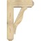 Ekena Millwork Funston Craftsman Rough Sawn Bracket w/ Offset Brace, Douglas Fir, 8"W x 24"D x 36"H BKT0806X24X36FST04RDF - alternate 3